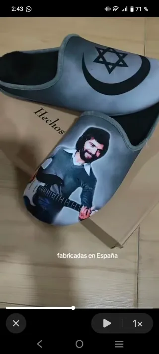 Zapatillas personalizadas con foto