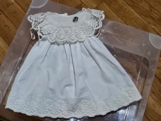 Ropa Nenuco Vestido Blanco Encaje