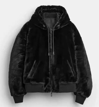 Bomber/chaqueta reversible ZARA negra