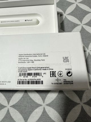 Apple Pencil 2 Edición Limitada 2022 SYLVAIN AIMÉS