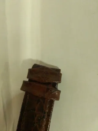 Orologio vintage Sereni oro e marrone