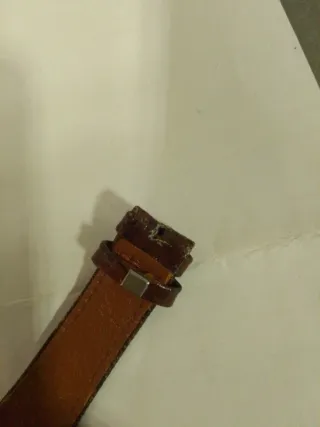 Orologio vintage Sereni oro e marrone