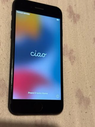 iPhone 7 128GB Nero  opaco Funzionante
