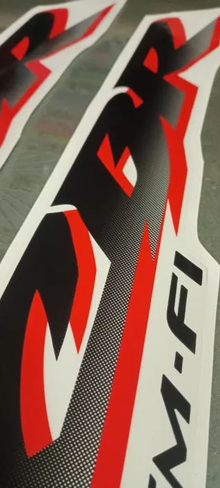 Autocolantes para Honda CBR 600F 2002 versão Cinza