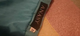 Vestido estampado artístico M