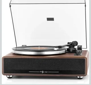 Tocadiscos 1byone AT-3600L Marrón/Negro