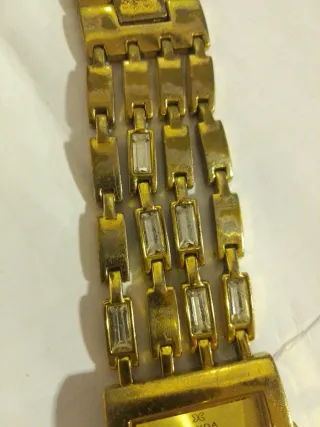 Orologio vintage francese dorato