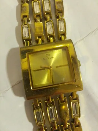 Orologio vintage francese dorato