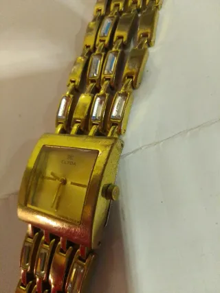 Orologio vintage francese dorato