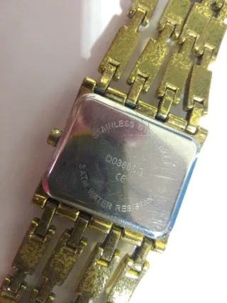 Orologio vintage francese dorato