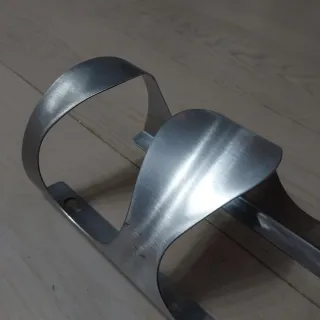 Botellero acero inoxidable para 4 botellas