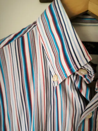 Camisa Paul & Shark Homem S Riscas