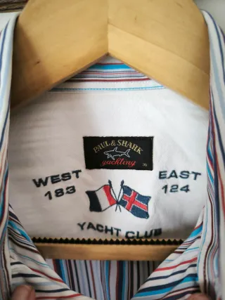 Camisa Paul & Shark Homem S Riscas