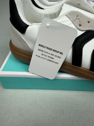 Sneakers Naban bianche e grigie - Taglia 37