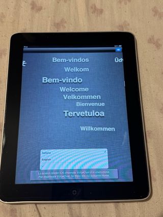 iPad 1 32GB Argento - Da Collezione