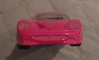 Coche de juguete rojo, tipo Ferrari