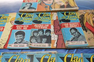 Colección Claro de Luna. Revista Juvenil Femenina. 60's. Nº 400 al 499.