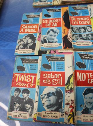 Colección Claro de Luna. Revista Juvenil Femenina. 60's. Nº 200 al 299.