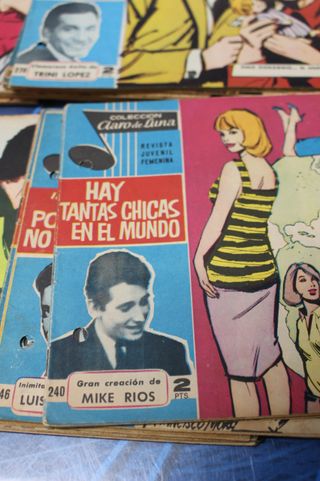 Colección Claro de Luna. Revista Juvenil Femenina. 60's. Nº 200 al 299.