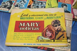 Colección Claro de Luna. Revista Juvenil Femenina. 60's. Nº 200 al 299.