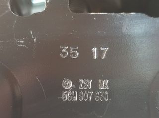 Traversa paragolpe volkswagen 5gm807630 golf 93630