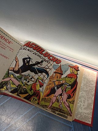 encuadernado, EL AGUILUCHO. Nº 1 AL 62, de 68. EDITORIAL MAGA, casi COMPLETA. ORIGINAL 1959