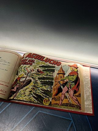 encuadernado, EL AGUILUCHO. Nº 1 AL 62, de 68. EDITORIAL MAGA, casi COMPLETA. ORIGINAL 1959