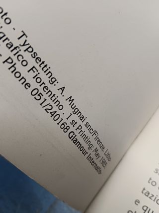 comic, ilustraciones, LIBERATORE GLAMOUR BOOK - TEXTO EN ITALIANO DE VICENZO MOLLICA, 1985