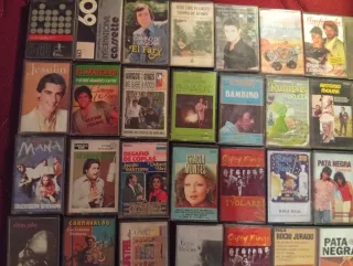 Lote Cintas Cassette Colección Música Variada