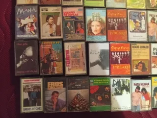 Lote Cintas Cassette Colección Música Variada