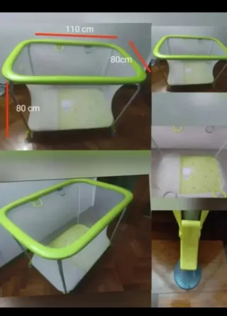 Parque infantil 110x80 cm