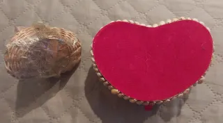 Caja decorativa conchas