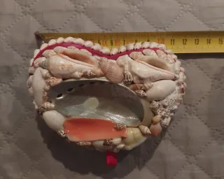 Caja decorativa conchas