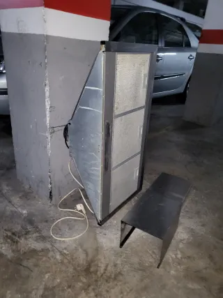 Campaña inox 3 velocidades, 90 cmts