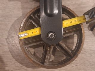 4 Ruedas Hierro Fundido Antiguas