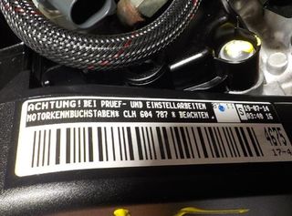 Motor volkswagen 04l100090 golf vii lvaap17341703