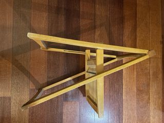 Sedie pieghevoli in legno massello