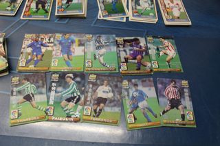 Cromos. Fichas de la Liga 1996 -97. La Liga de Fútbol.