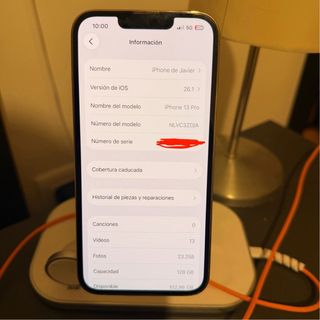 iPhone 13 Pro 128GB Dorado