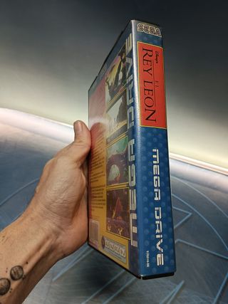 videojuego mega drive DISNEY EL REY LEON SEGA MEGA DRIVE