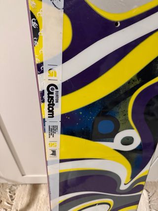 Tabla Snow Burton Custom 1,55