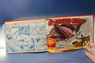 Tebeo antiguo. El Cosaco Verde. Bruguera, 1960. Nº 1 al 43. Originales.