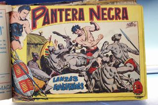 Tebeo antiguo. Pantera Negra. Maga, 1958. Nº 1 al 39. Originales.