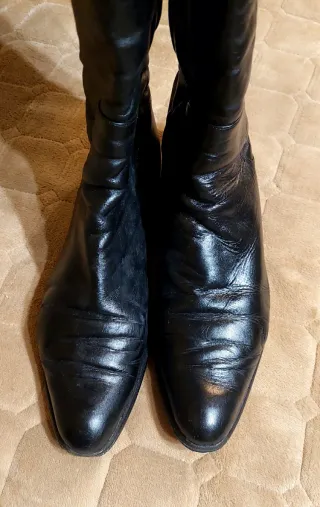 Botas planas Yanko Talla 41 Negras