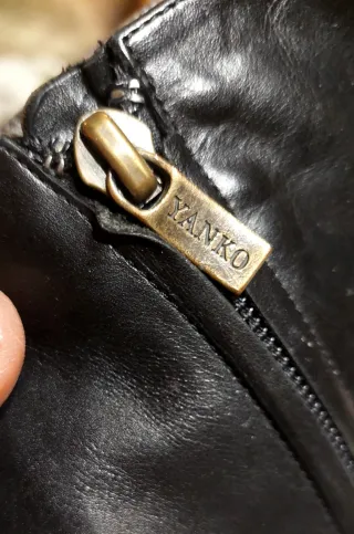 Botas planas Yanko Talla 41 Negras