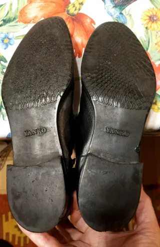 Botas planas Yanko Talla 41 Negras