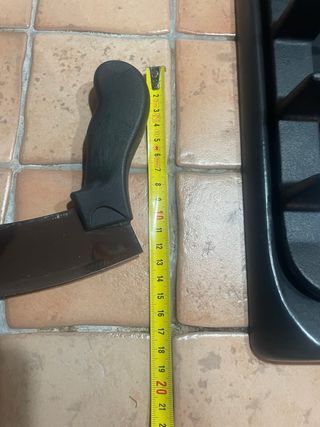 Mezzaluna Cucina Lama Curva Acciaio