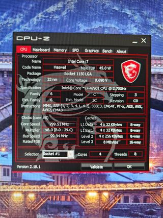 PC i7 · 32GB RAM · GTX 1070 8GB · NVMe 1TB