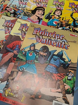 COMIC EL PRÍNCIPE VALIENTE Nº 1 al 28 TEBEOS S.A. EDICIONES B