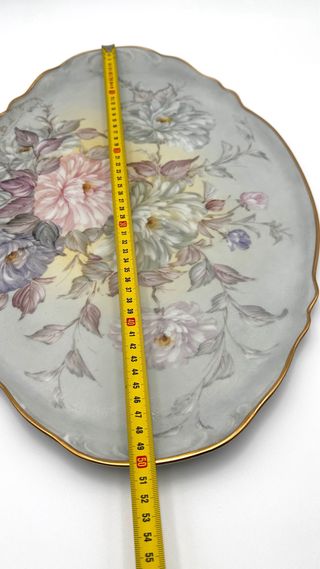 Grande Vassoio Limoges Dipinto a Mano